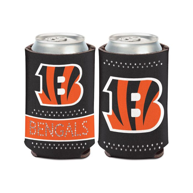 Enfriador de lata Bling de Cincinnati Bengals de 12 oz.