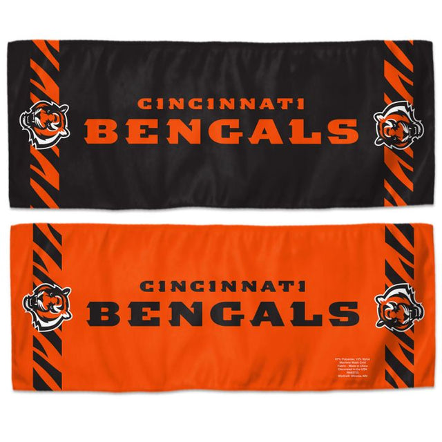 Toalla refrescante de Cincinnati Bengals de 12" x 30"