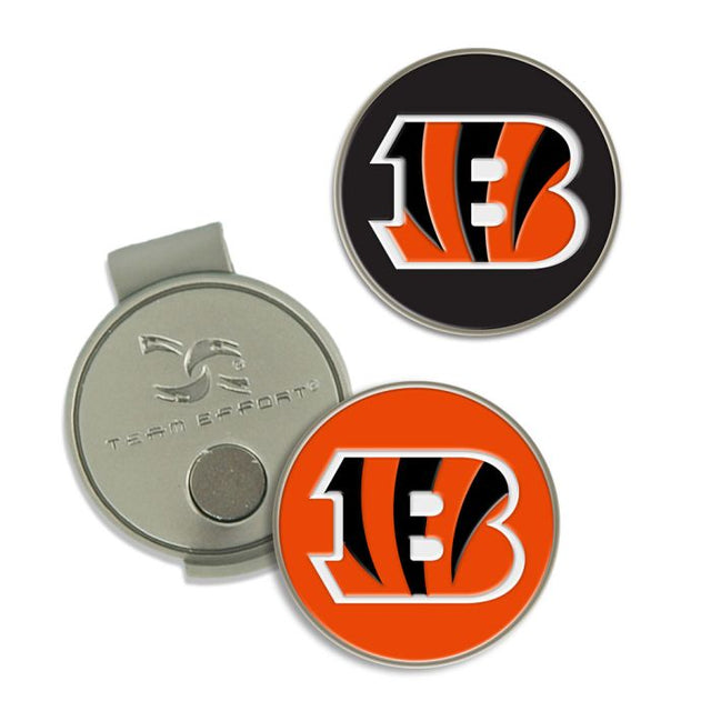 Clip para gorra y marcadores de los Cincinnati Bengals