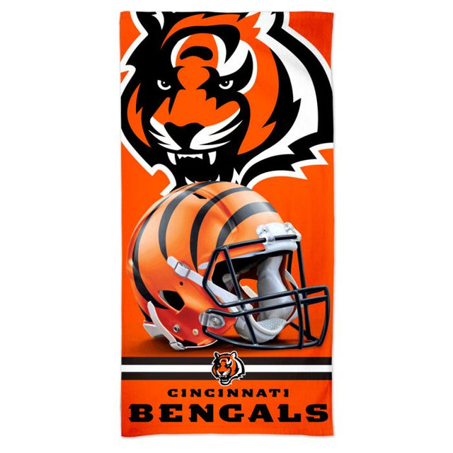 Toalla de playa Spectra de Cincinnati Bengals de 30" x 60"