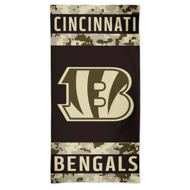 Toalla de playa Spectra de edición estándar de Cincinnati Bengals de 30" x 60"