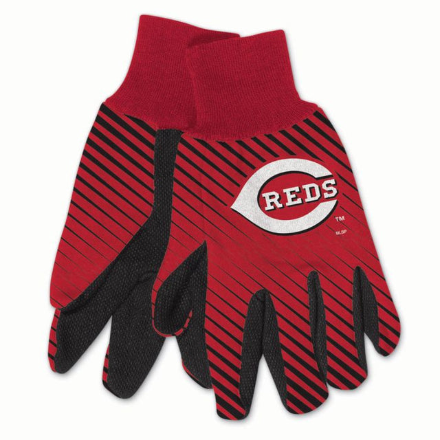 Guantes de dos tonos para adultos de los Cincinnati Reds