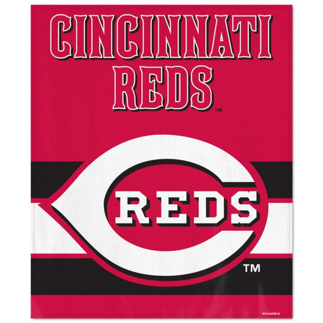 Manta de los Cincinnati Reds: ultra suave, 50 x 60 pulgadas