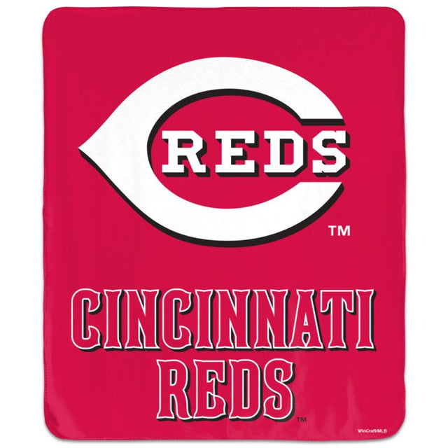 Manta de los Cincinnati Reds: imagen ganadora, 50 x 60 pulgadas