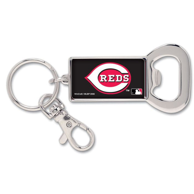 Cincinnati Reds Bottle Opener Key Ring Rectangle