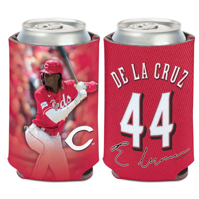 Enfriador de latas de 12 onzas de los Cincinnati Reds de Elly De La Cruz