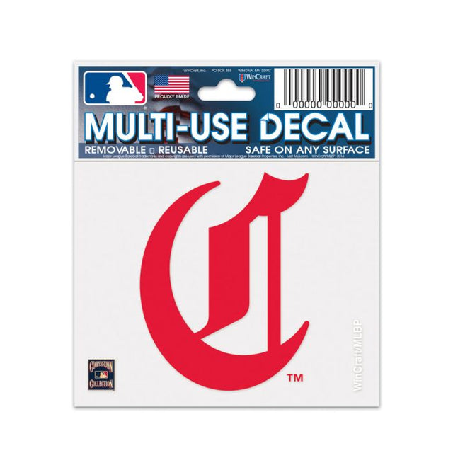 Cincinnati Reds / Cooperstown Multi-Use Decal 3" x 4"