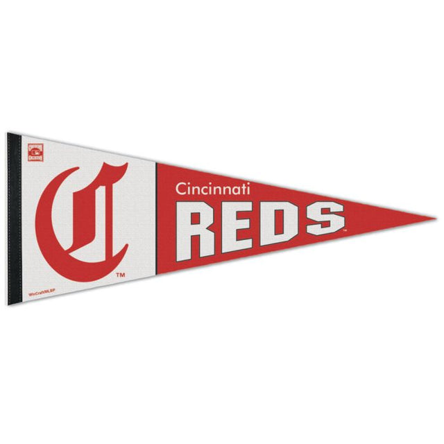 Cincinnati Reds / Cooperstown Premium Pennant 12" x 30"