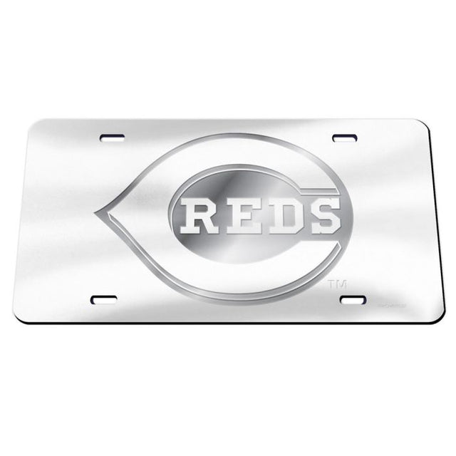 Cincinnati Reds FROST Specialty Acrylic License Plate