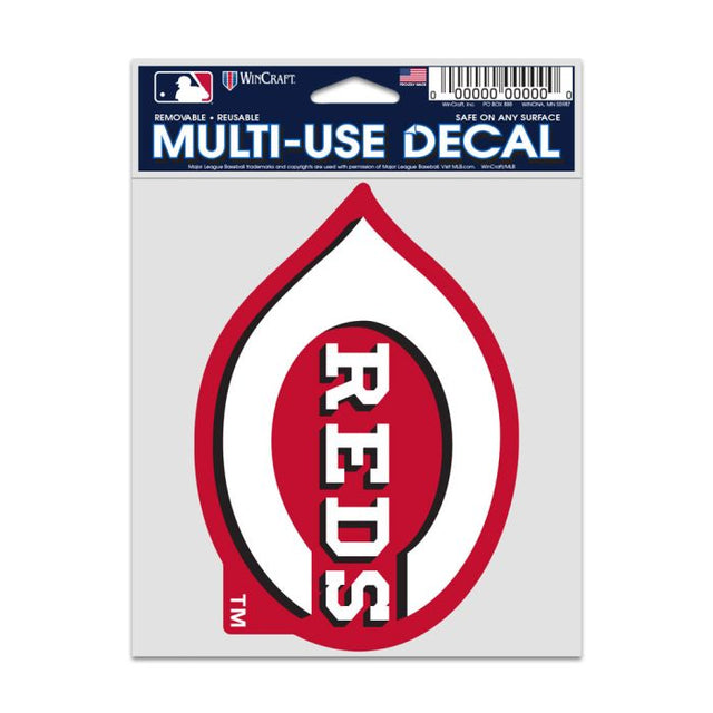 Cincinnati Reds Fan Decals 3.75" x 5"