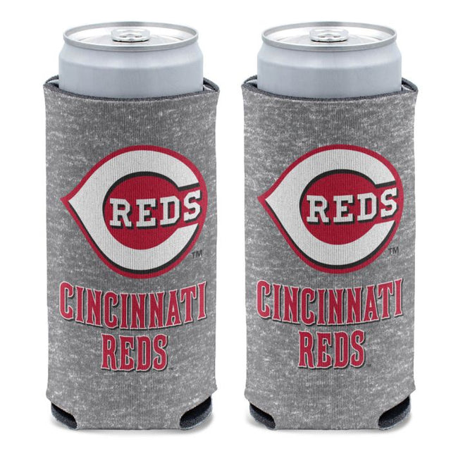 Cincinnati Reds GRAY 12 oz Slim Can Cooler