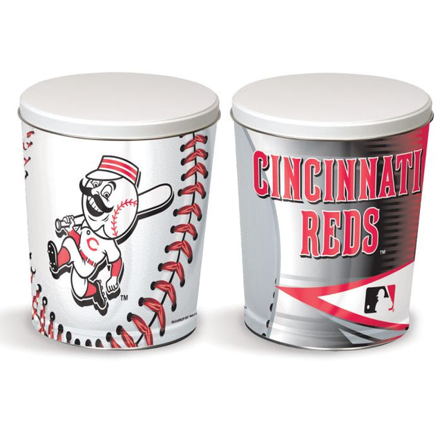 Lata de regalo cónica de los Cincinnati Reds de 3 galones