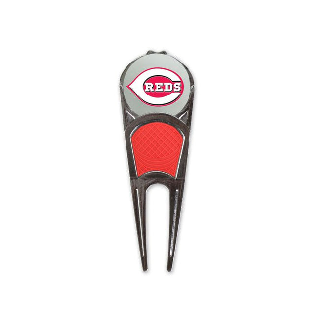 Herramienta para reparar marcas de pelotas de golf de los Cincinnati Reds*