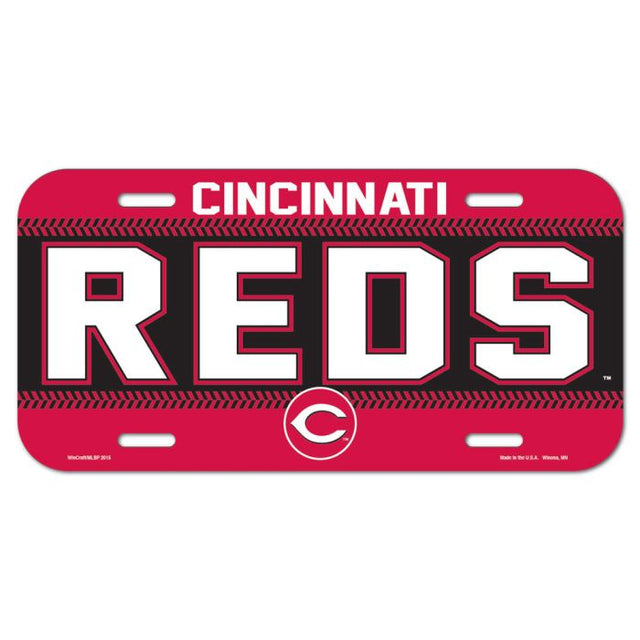 Cincinnati Reds License Plate