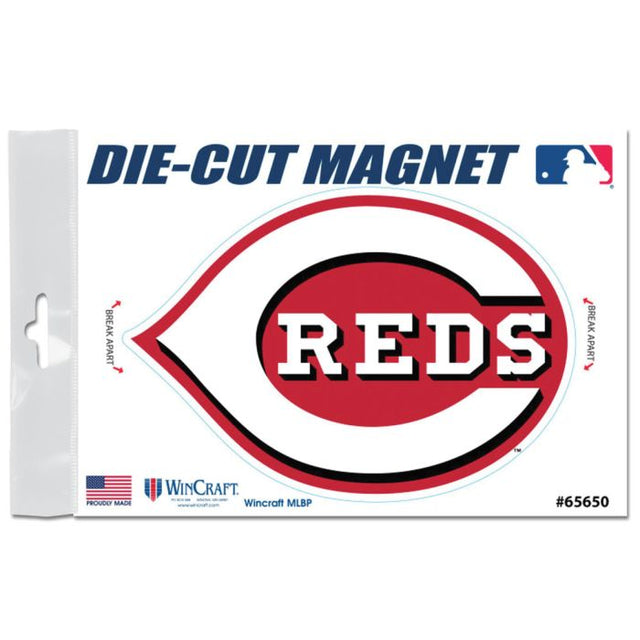 Imanes para exteriores de los Cincinnati Reds de 3" x 5"