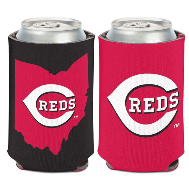 Enfriador de lata STATE SHAPE de Cincinnati Reds, 12 oz.