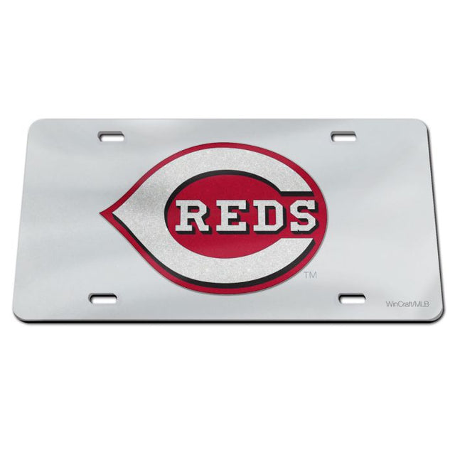 Matrícula acrílica especial de los Cincinnati Reds