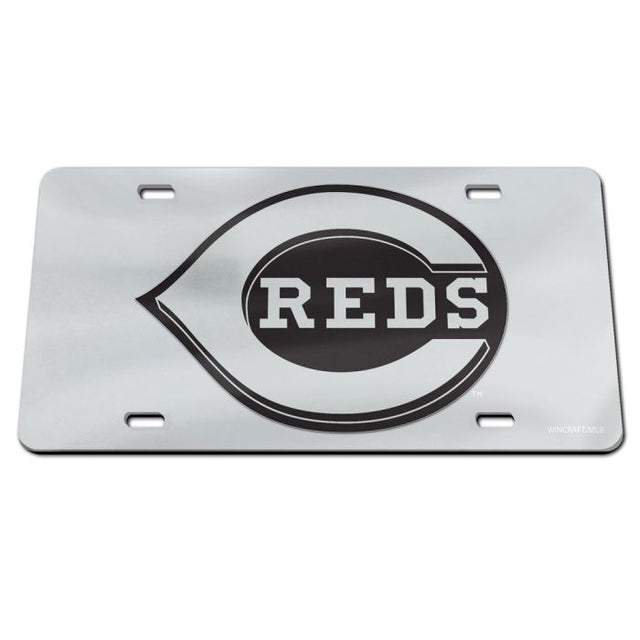 Matrícula acrílica especial de los Cincinnati Reds