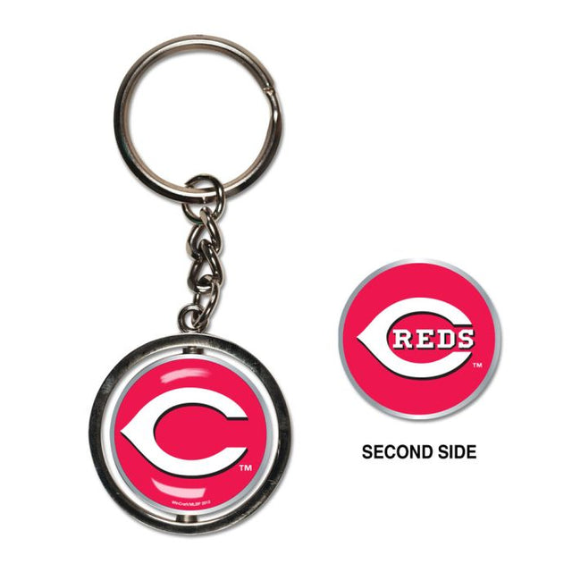 Cincinnati Reds Spinner Key Ring