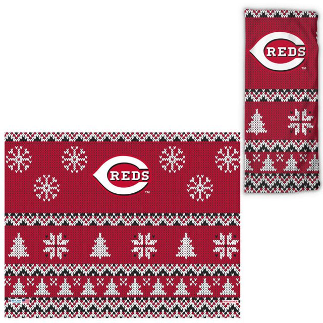 Cincinnati Reds / Ugly Sweater Ugly Sweater Fan Wraps