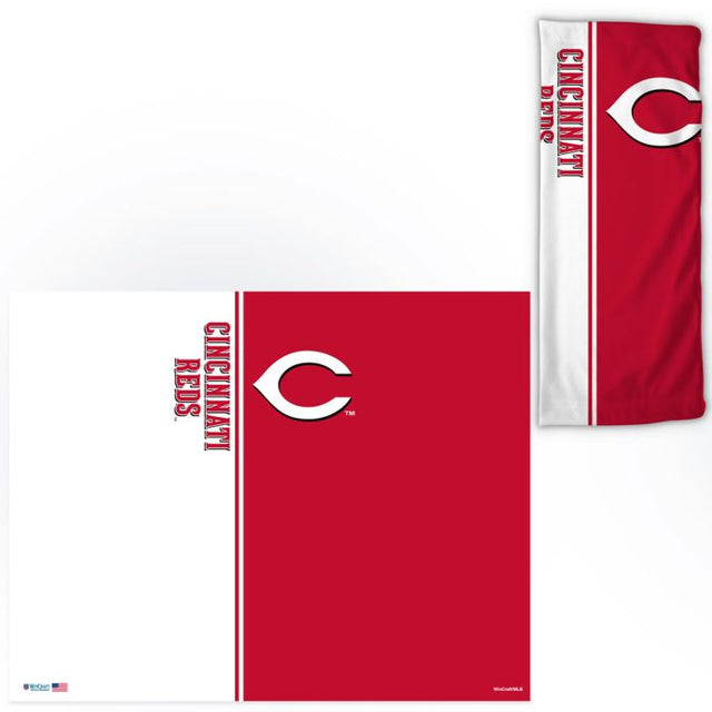 Envolturas para fanáticos con división vertical de los Cincinnati Reds