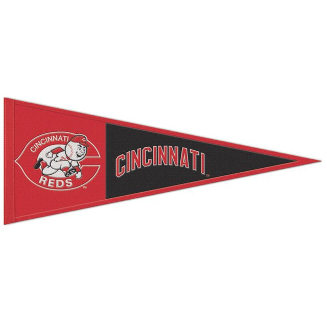 Cincinnati Reds Wool Pennant 13" x 32"