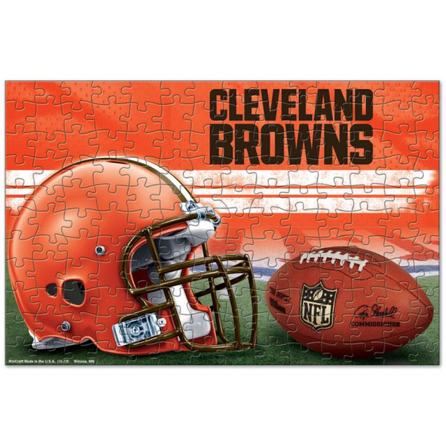 Rompecabezas de 150 piezas de los Cleveland Browns en caja