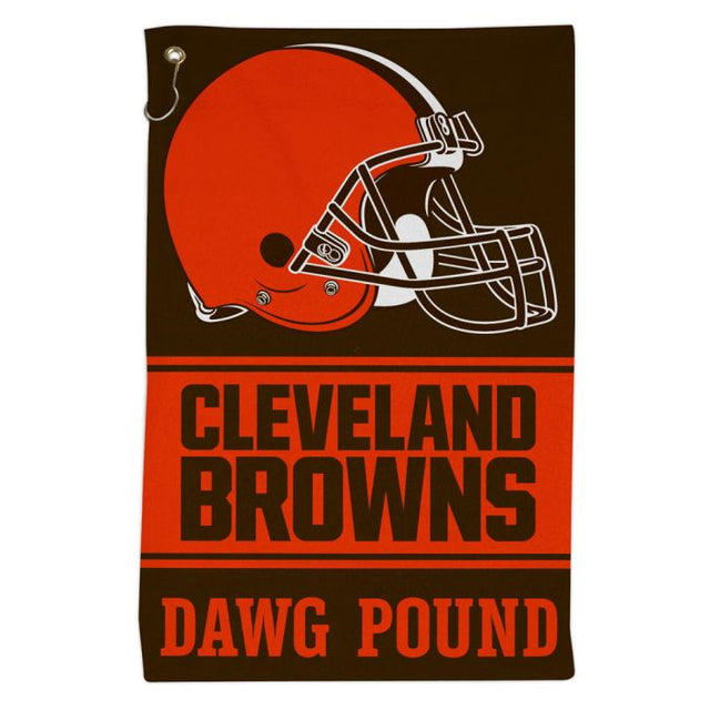 Toalla deportiva de 16 x 25 de los Cleveland Browns