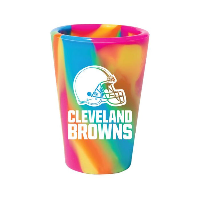 Cleveland Browns 1.5oz Silicone Shot Glass