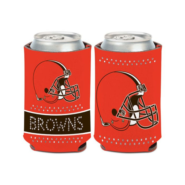 Enfriador de lata Bling de Cleveland Browns de 12 oz.