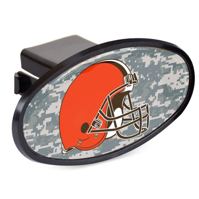 Receptor de enganche ovalado de 2" CAMO de los Cleveland Browns