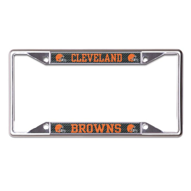 Cleveland Browns CARBON Lic Plt Marco S/S Impreso