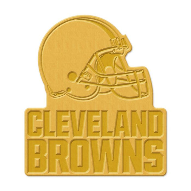 Tarjeta de joyería con pin esmaltado de colección de los Cleveland Browns