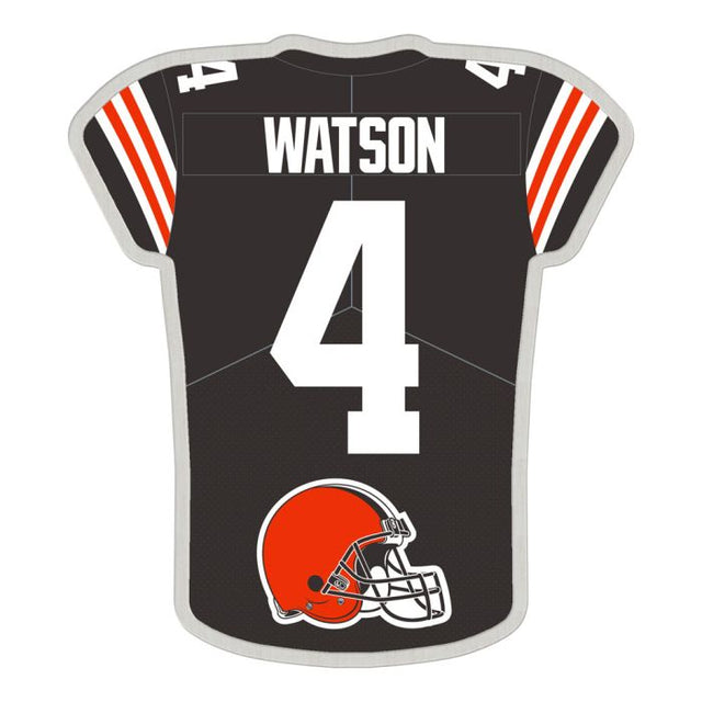 Tarjeta de joyería con pin de colección de los Cleveland Browns de Deshaun Watson