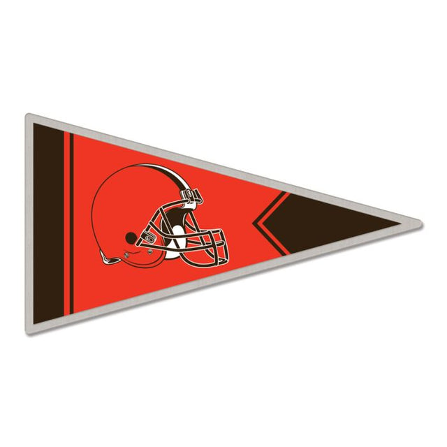 Tarjeta de joyería con pin de colección de los Cleveland Browns