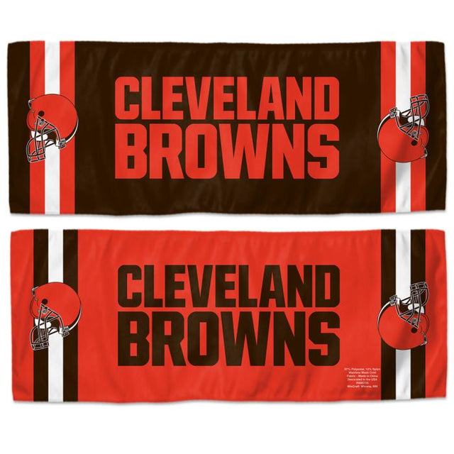 Toalla refrescante de los Cleveland Browns de 30 x 76 cm