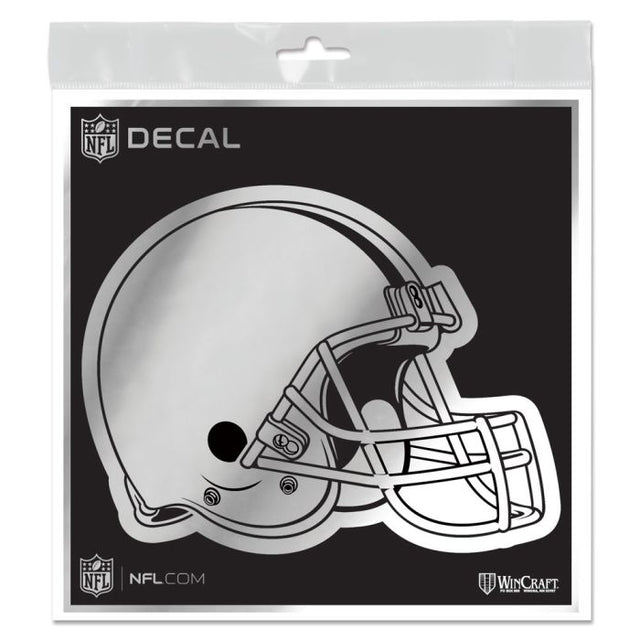 Cleveland Browns Decal Metallic 6" x 6"