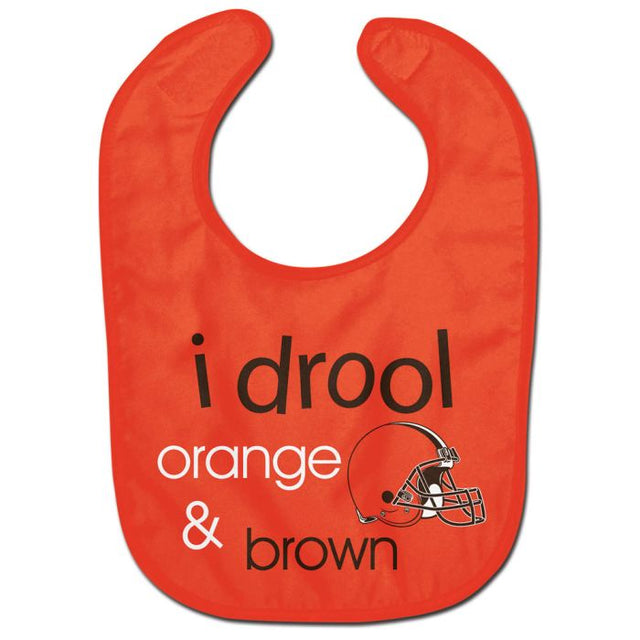 Babero para bebé All Pro Drool de los Cleveland Browns