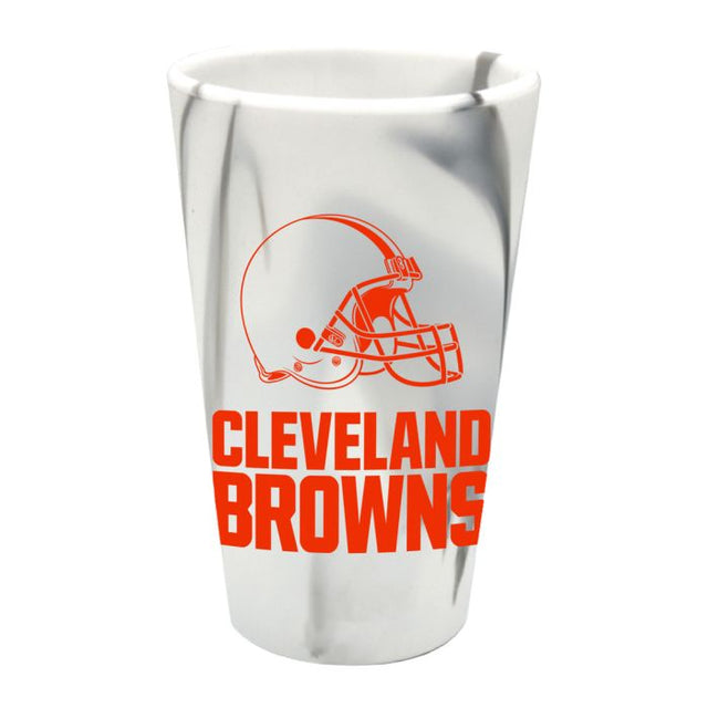 Cleveland Browns Fashion 16 oz Silicone Pint Glass