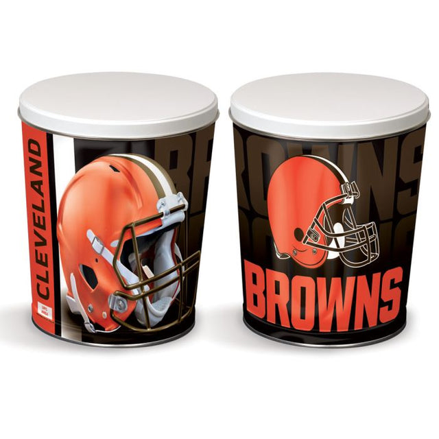 Lata de regalo cónica de los Cleveland Browns de 3 galones