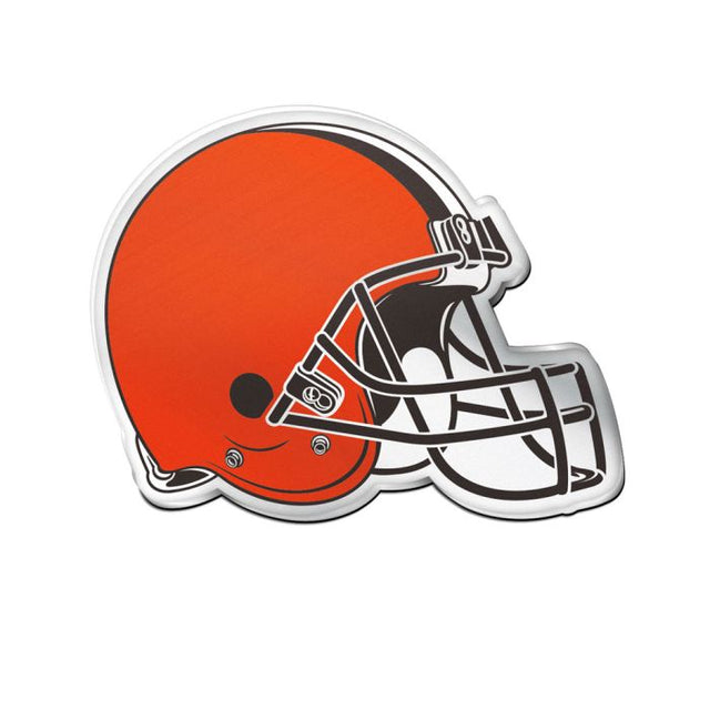 Emblema acrílico para auto con el casco de los Cleveland Browns