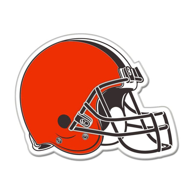 Tarjeta de joyería con pin esmaltado para coleccionistas de cascos de los Cleveland Browns