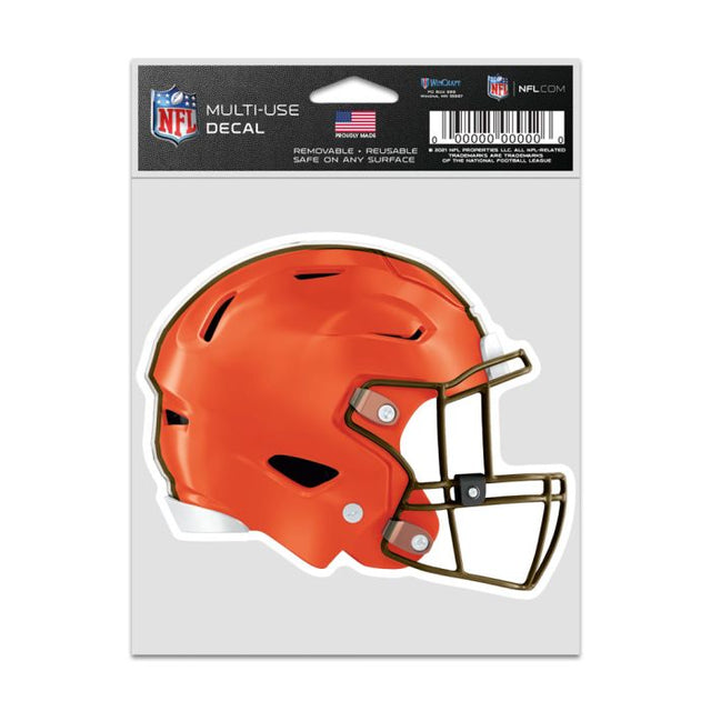 Cleveland Browns Helmet Fan Decals 3.75" x 5"