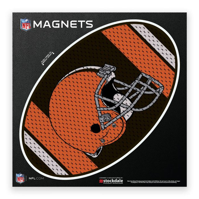 Imanes para exteriores con la camiseta de los Cleveland Browns, 12" x 12"