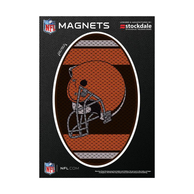 Imanes para exteriores con la camiseta de los Cleveland Browns, 5" x 7"