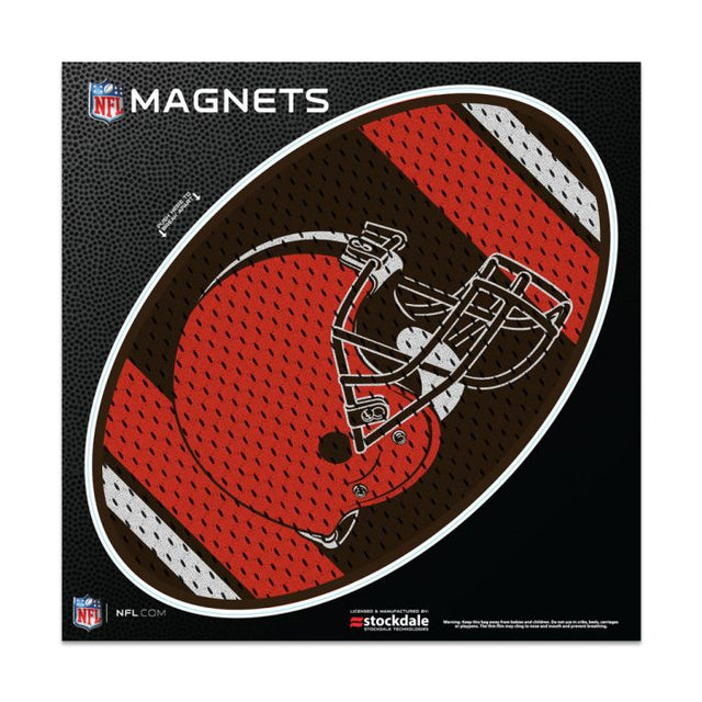 Cleveland Browns JERSEY Outdoor Magnets 6" x 6"