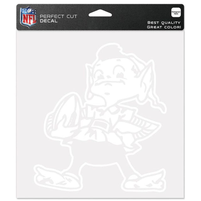 Cleveland Browns Leprechaun Perfect Cut Decals 8" x 8"