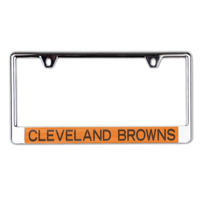 Cleveland Browns Lic Plate Frame B/O Printed