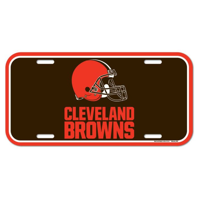 Cleveland Browns License Plate