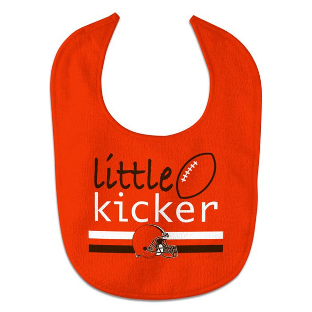 Babero para bebé All Pro Little Kicker de los Cleveland Browns